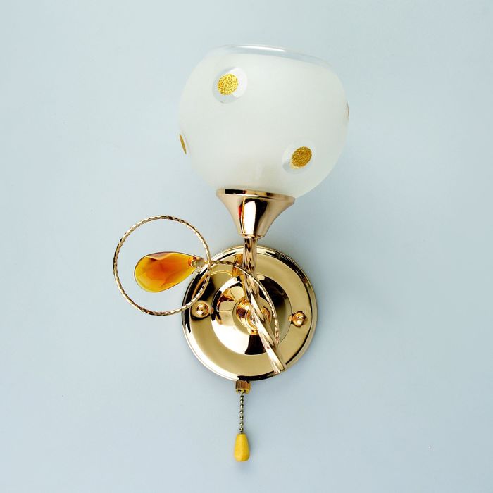 Бра K0857/1W "Космос" 1x60W E27 золото 14x16x22 см