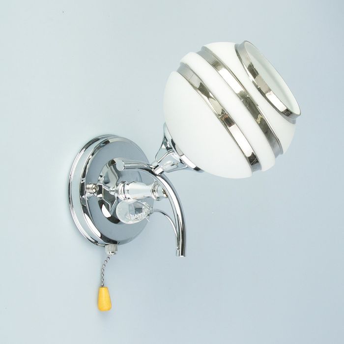 Бра K0890/1W "Космос" 1x60W E27 хром 18x16x20 см