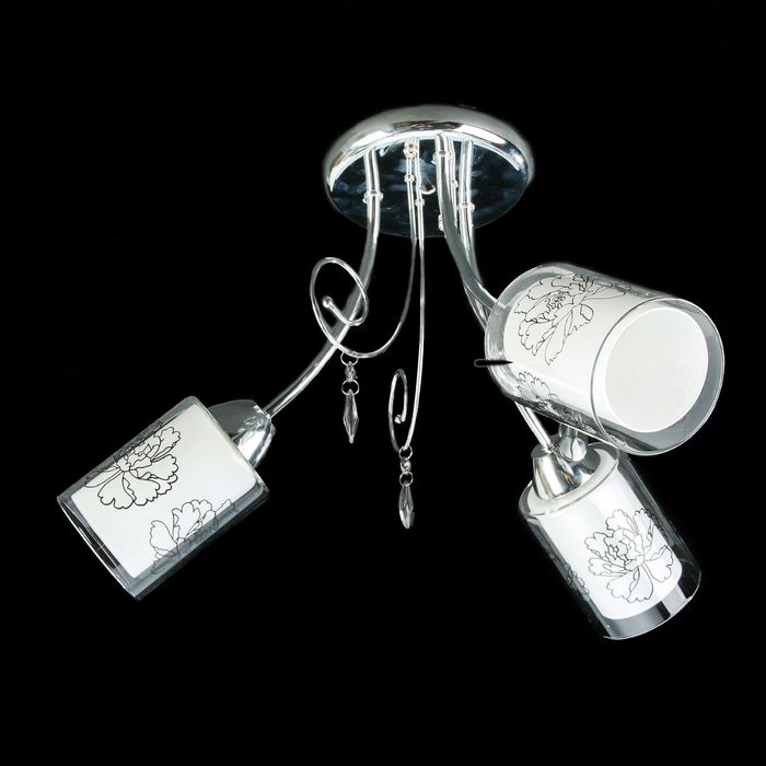 Люстра N0394/3 "Десперус" 3x40W E27 хром