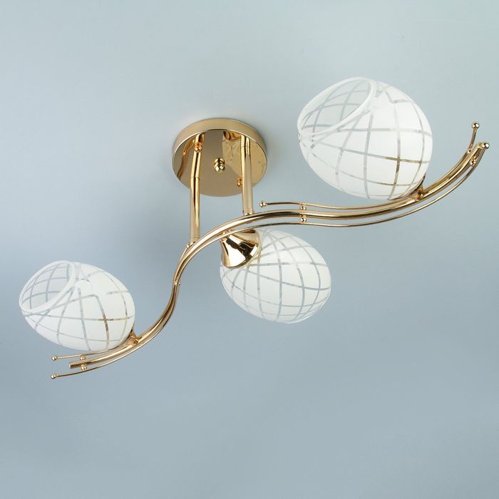 Люстра N0431/3 "Карн" 3x40W E27 золото