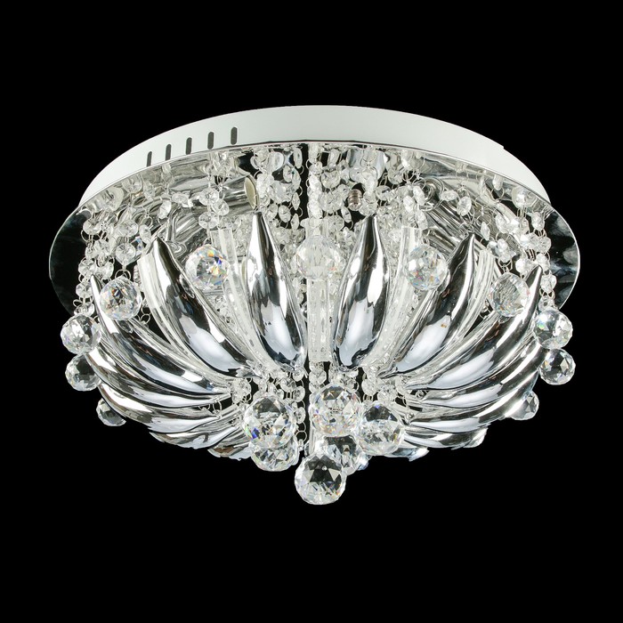 Люстра S0432/5 "Виноград" 5x60W E14 хром 42x42x30 см