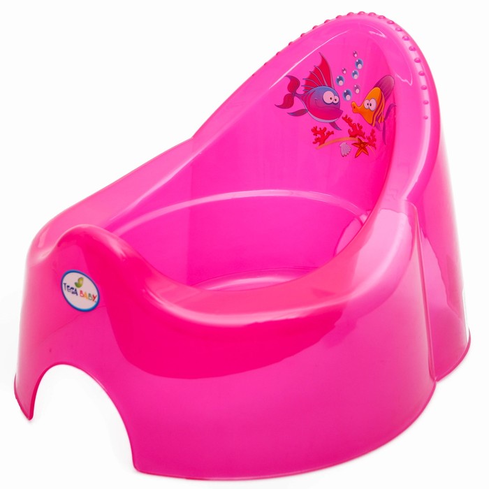 Горшок детский «Аква», цвет розовый