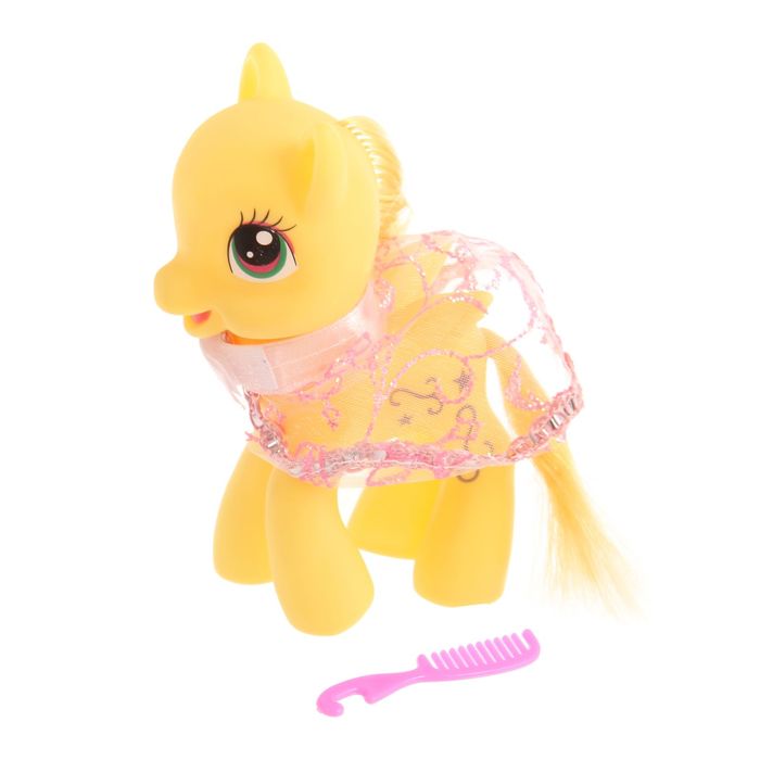 Пони в накидке с аксессуарами, МИКС