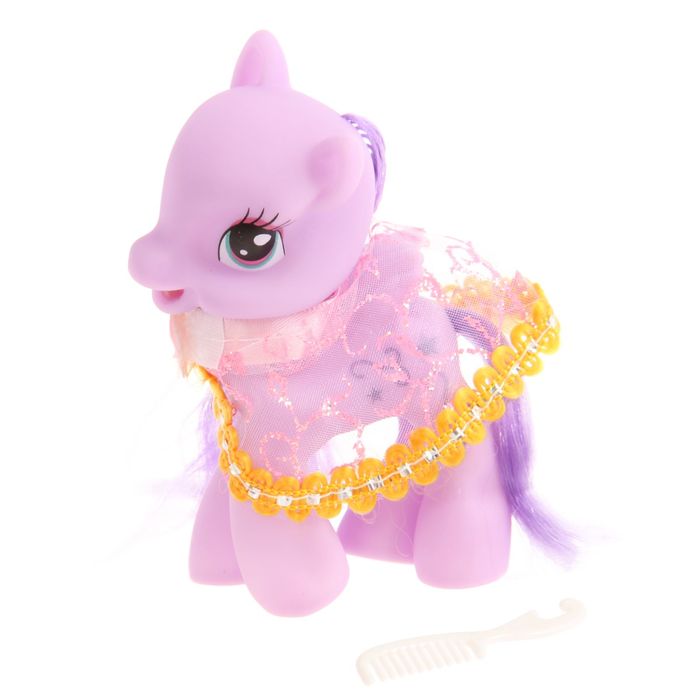 Пони в накидке с аксессуарами, МИКС