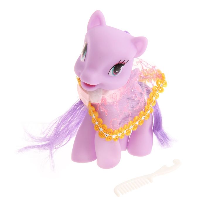 Пони в накидке с аксессуарами, МИКС