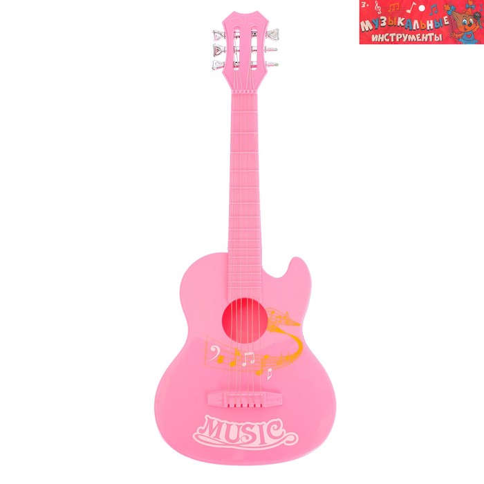 Игрушка гитара "Мелодия", МИКС