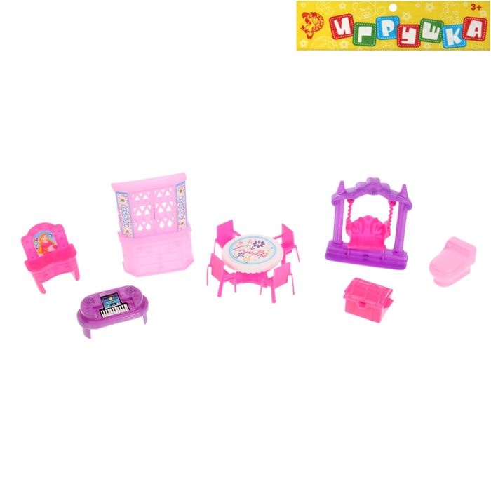 Мебель для кукол "Уютный дом", МИКС