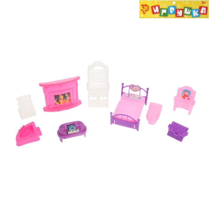 Мебель для кукол "Уютный дом", МИКС