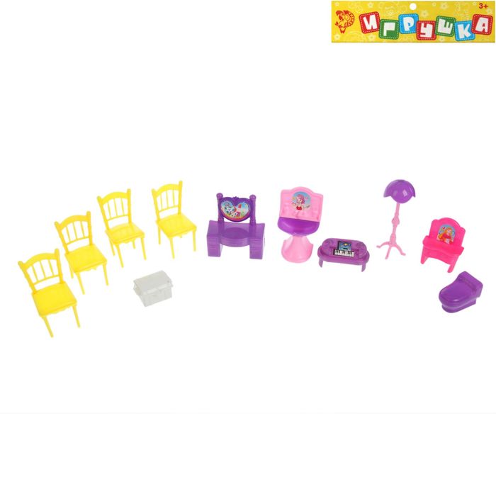 Мебель для кукол "Уютный дом", МИКС