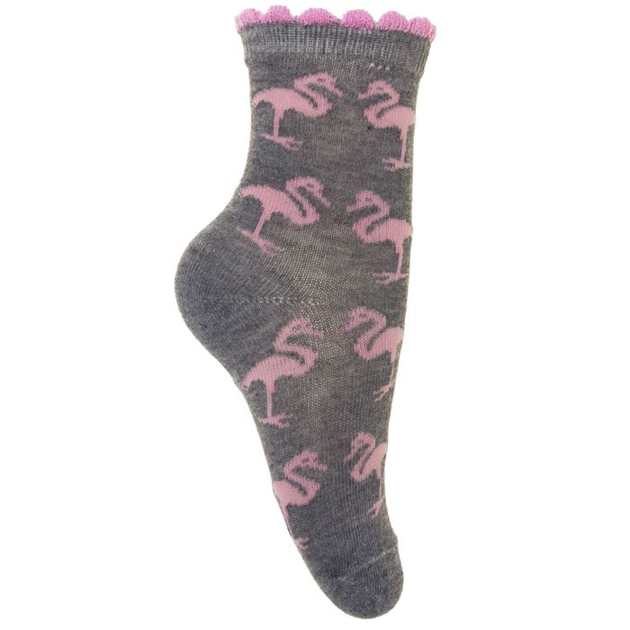 Носки детские Ft-434-L-12 цвет серый, р-р 22-24