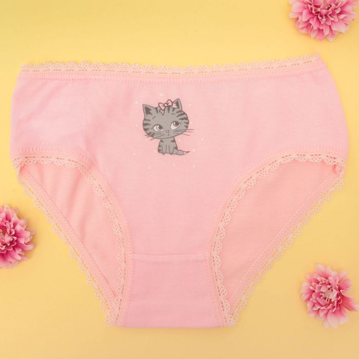 Трусы детские KAFTAN "Котенок" рост 122-128 (34), 7-8 лет 100% хлопок
