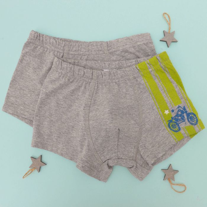 Набор трусов детских KAFTAN "Мото" 2 шт, рост 122-128 (34), 7-8 лет 100% хлопок