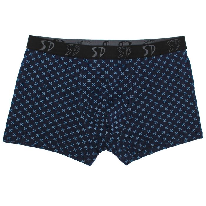 Трусы мужские боксеры SD1001-2 цвет синий, р-р 54-56 (XXXL)