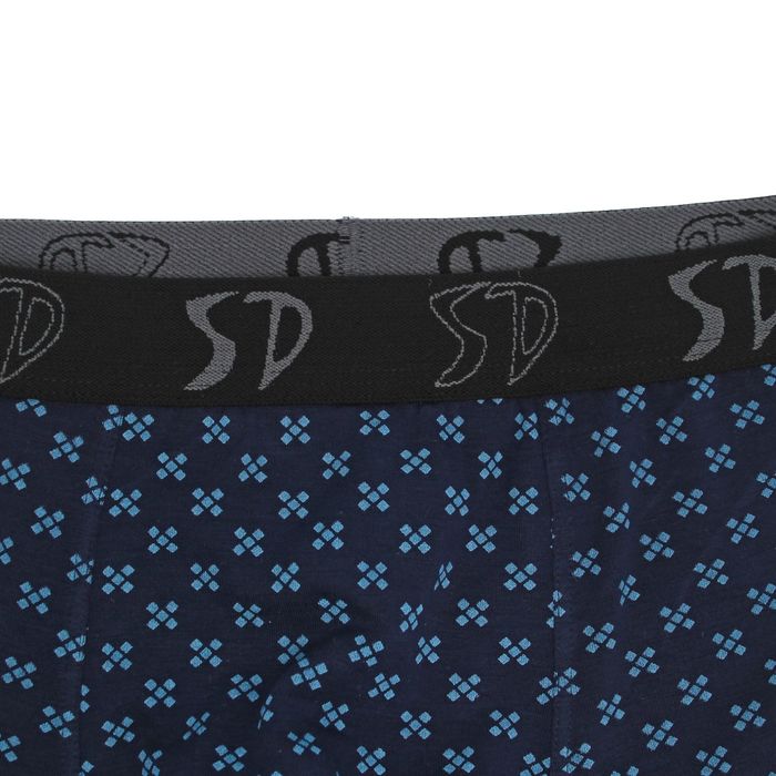 Трусы мужские боксеры SD1001-2 цвет синий, р-р 54-56 (XXXL)
