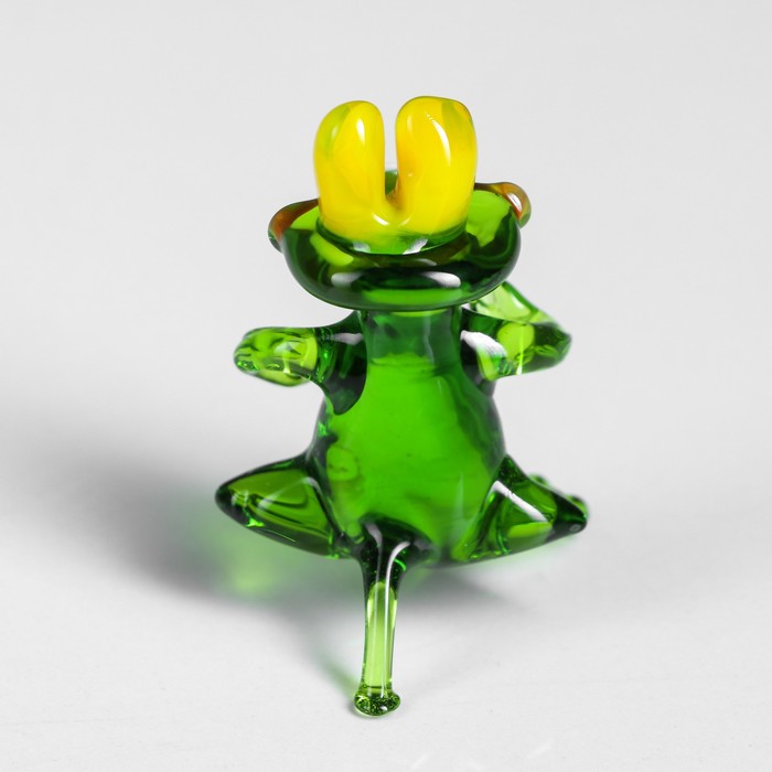 Сувенир из стекла миди "Лягушка"