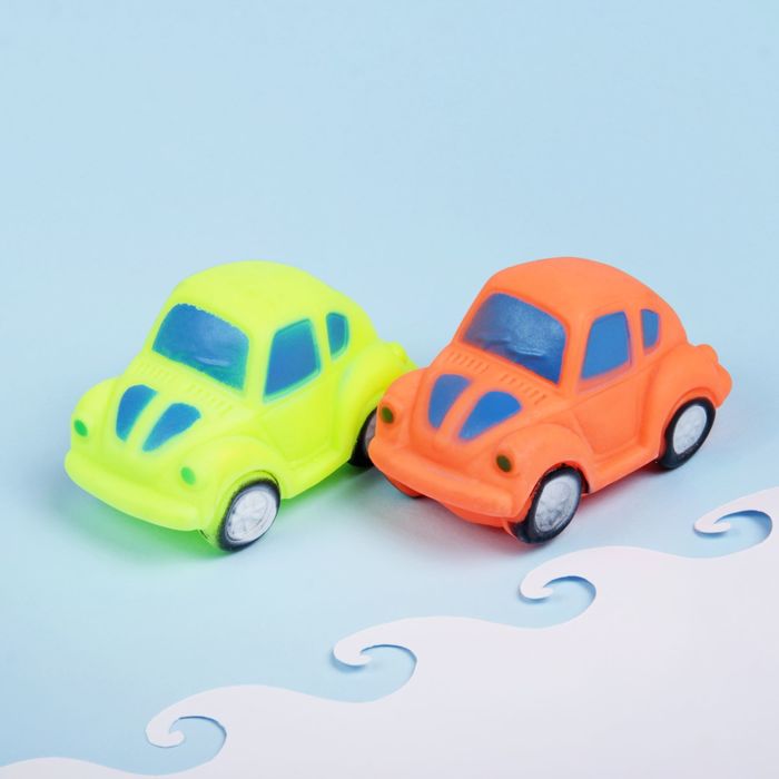 Набор игрушек для ванны «Транспорт», 2 шт., МИКС