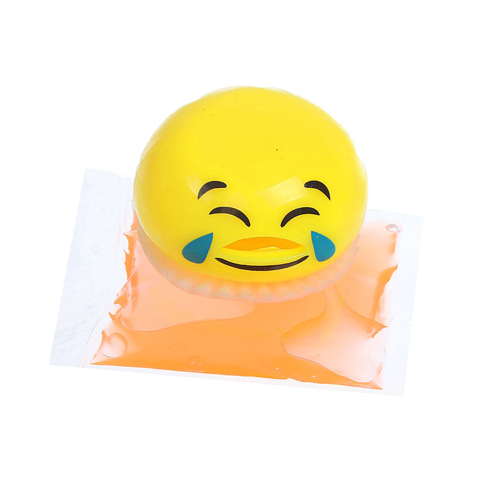 Лизун "Смайл" засасывает, цвета МИКС