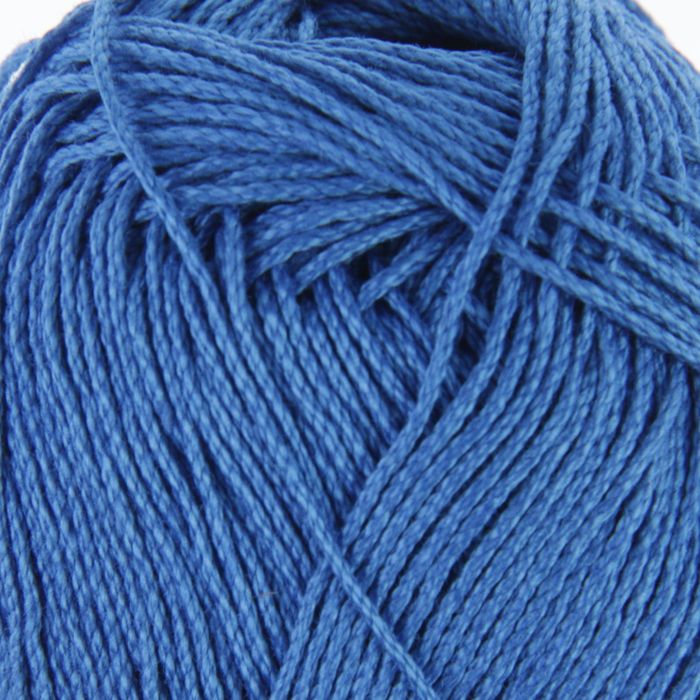 Пряжа "Алина" 100% мерсеризованный хлопок 220м/50гр (0170, василек)