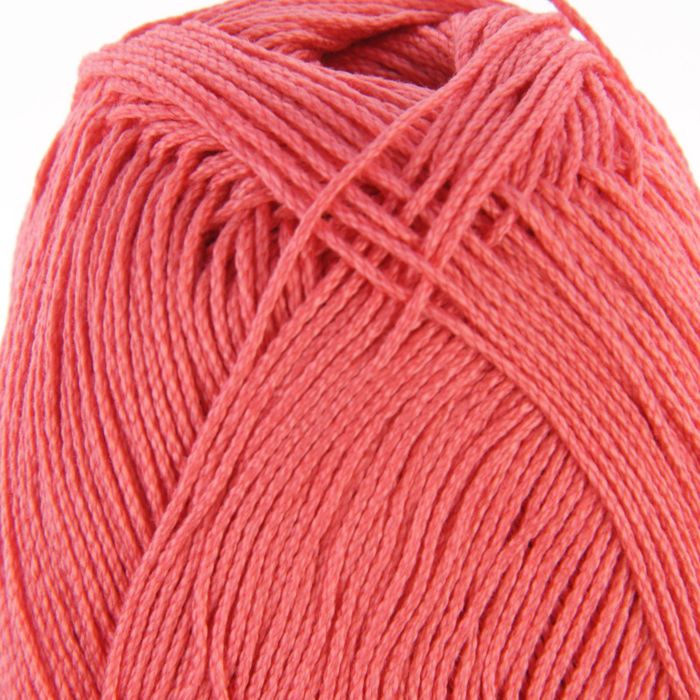 Пряжа "Алина" 100% мерсеризованный хлопок 220м/50гр (1397, коралл)