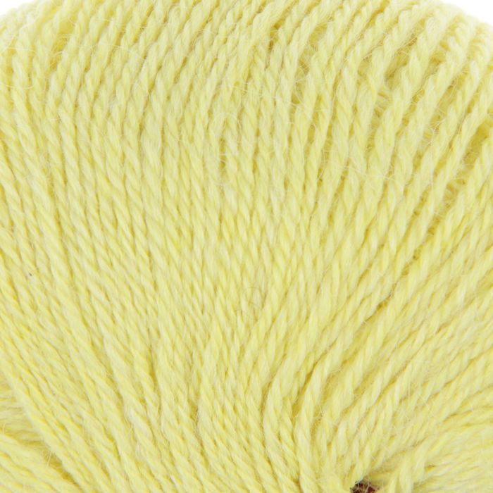 Пряжа "Альпака Перу" 70% альпака, 30% вискоза 200м/50гр (1342, лимон)