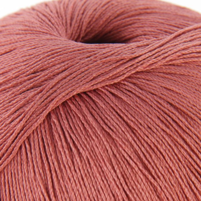 Пряжа "Астра" 100% мерсеризованный хлопок 610м/100гр (0982, гранат)
