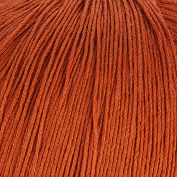 Пряжа "Астра" 100% мерсеризованный хлопок 610м/100гр (0086, терракот)