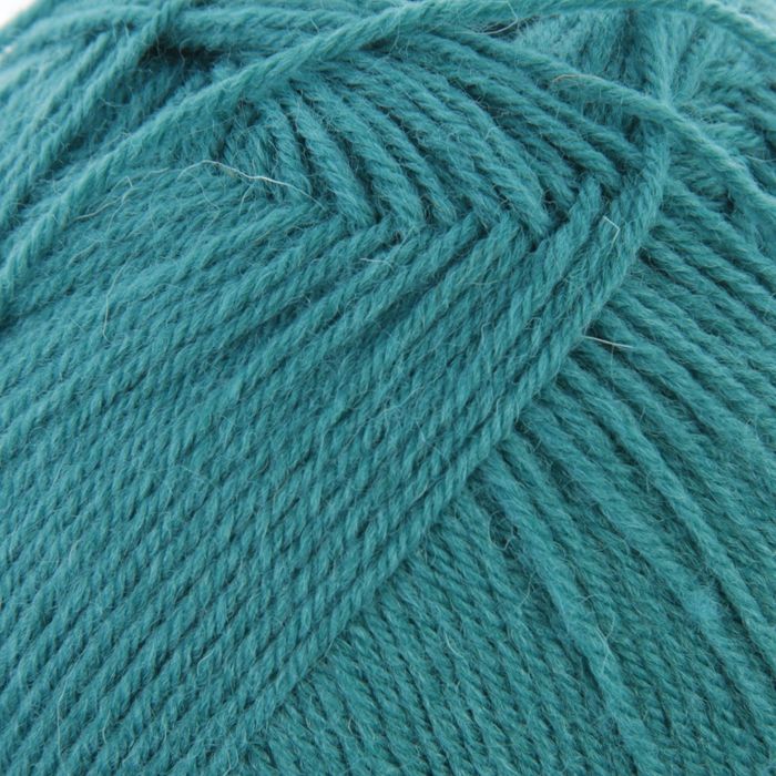Пряжа "Водопад" 70% шерсть, 30% капрон 400м/100гр (0312, изумруд)