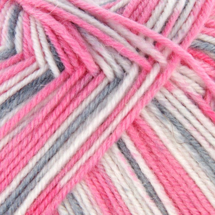 Пряжа "Водопад" 70% шерсть, 30% капрон 400м/100гр (7068, принт)