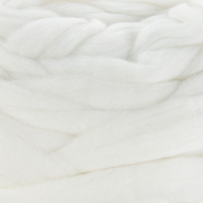 Пряжа "Зефир" 100% мериносовая шерсть 50м/500гр (0230, отбелка)