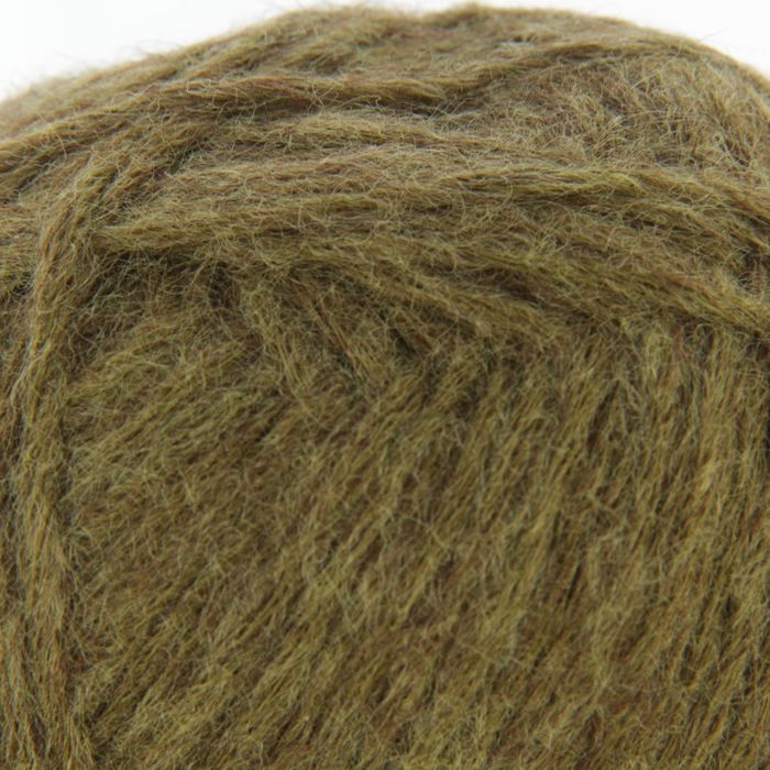 Пряжа "Нежная альпака" 20% альпака, 60% хлопок, 20% акрил 290м/100гр (0801, табак)