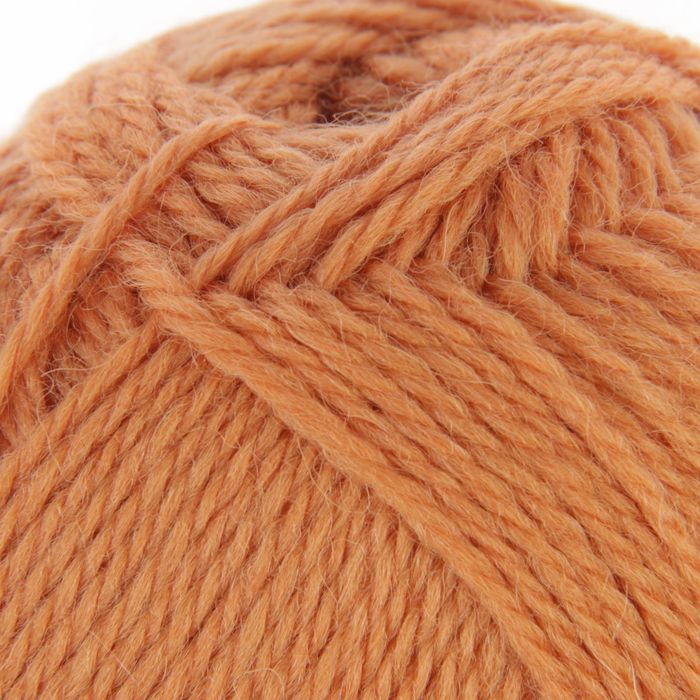 Пряжа "Новозеландская" 100% шерсть 250м/100гр (2212, абрикос)