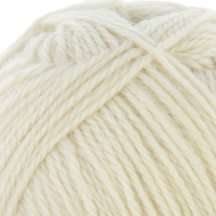 Пряжа "Новозеландская" 100% шерсть 250м/100гр (3830, ванильный)