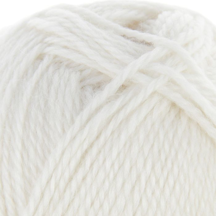 Пряжа "Новозеландская" 100% шерсть 250м/100гр (0230, отбелка)