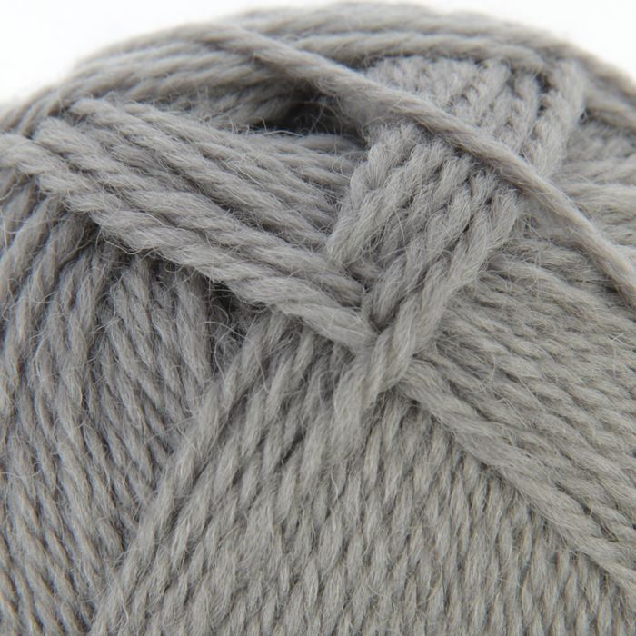 Пряжа "Новозеландская" 100% шерсть 250м/100гр (0439, серый)