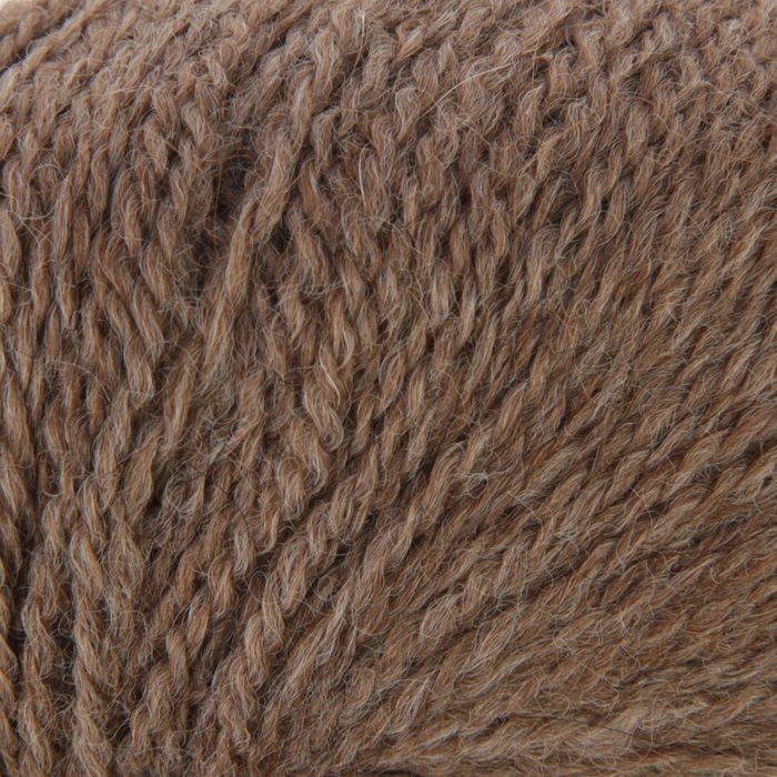 Пряжа "Перуанская" 55% альпака, 25% вискоза, 20% акрил 230м/50гр (3803, коричневый)