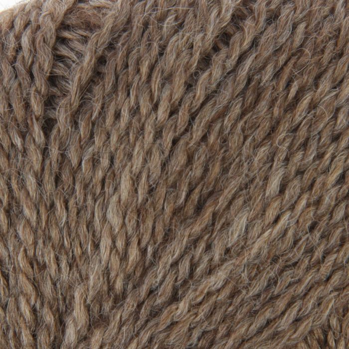 Пряжа "Перуанская" 55% альпака, 25% вискоза, 20% акрил 230м/50гр (3084, меланж (кофе))