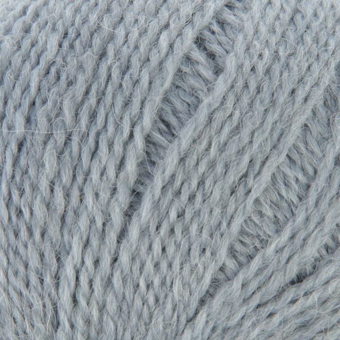 Пряжа "Перуанская" 55% альпака, 25% вискоза, 20% акрил 230м/50гр (3259, меланж (серый ))