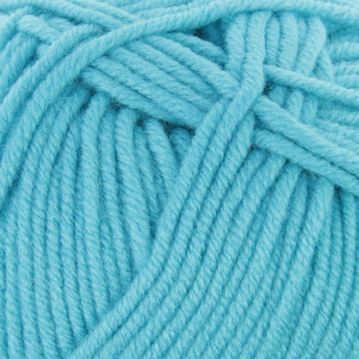 Пряжа "Юбилейная" 20% меринос.шерсть, 80% акрил 200м/200гр (0474, голубая бир.)