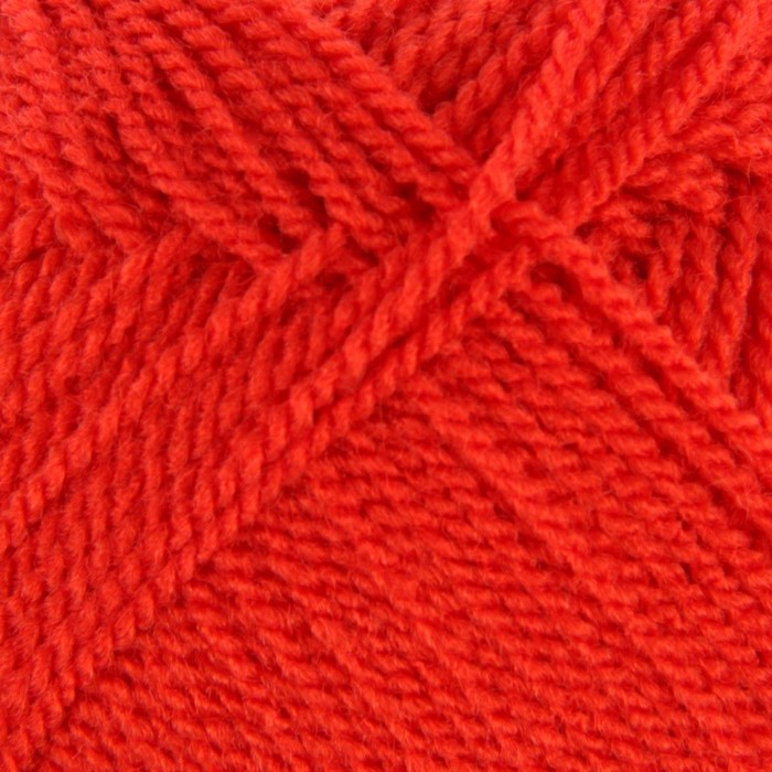 Пряжа "Акация" 100% акрил 250м/50гр (1447, алый)