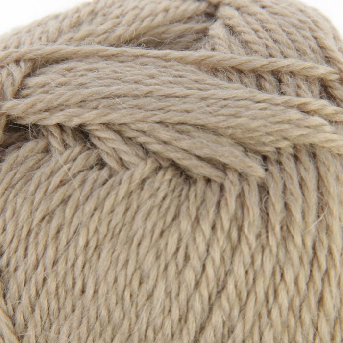 Пряжа "Алиса" 50% шерсть, 50% вискоза 300м/100гр (0511, жемчуг)