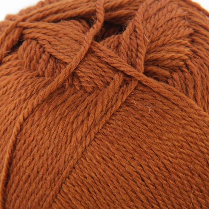 Пряжа "Алиса" 50% шерсть, 50% вискоза 300м/100гр (1293, золотистый)