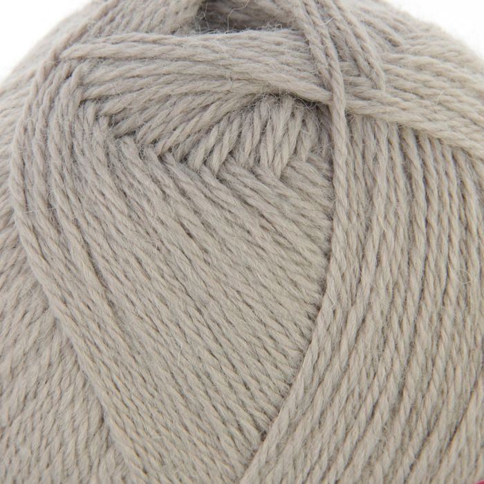Пряжа "Алиса" 50% шерсть, 50% вискоза 300м/100гр (1275, серо-бежевый)