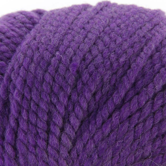 Пряжа "Каскад" 40% шерсть, 60% акрил 125м/100гр (0031, темно-фиолет.)