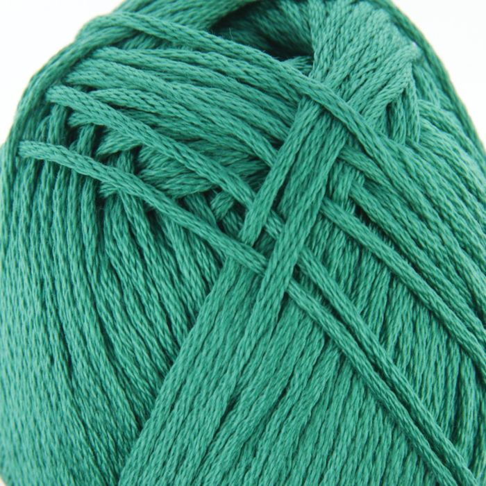 Пряжа "Ландыш" 100% мерсеризованный хлопок 115м/50гр (2286, зеленый луг)
