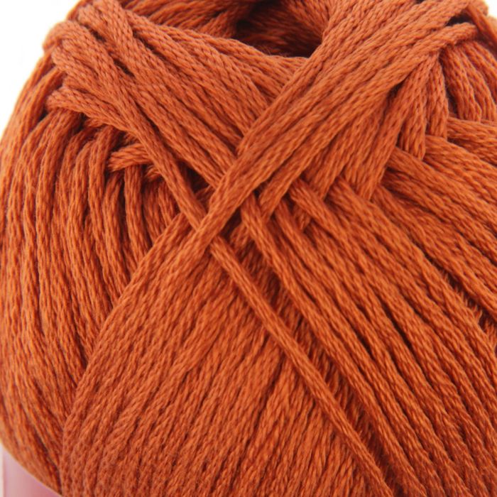 Пряжа "Ландыш" 100% мерсеризованный хлопок 115м/50гр (0086, терракот)