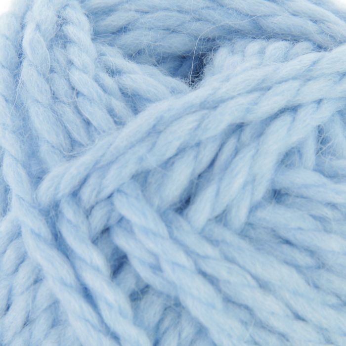 Пряжа "Мелодия" 50% шерсть, 50% акрил 100м/100гр (2820, возд.-голубой)