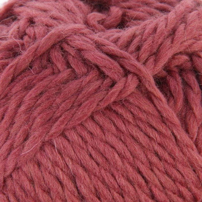 Пряжа "Мелодия" 50% шерсть, 50% акрил 100м/100гр (0982, гранат)