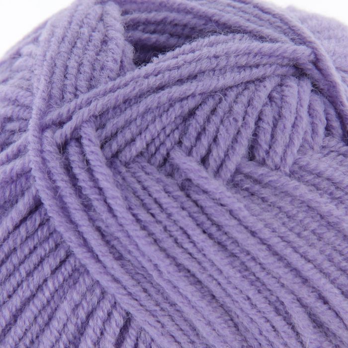 Пряжа "Мираж" 50% шерсть, 50% акрил 330м/100гр (0394, сирень)