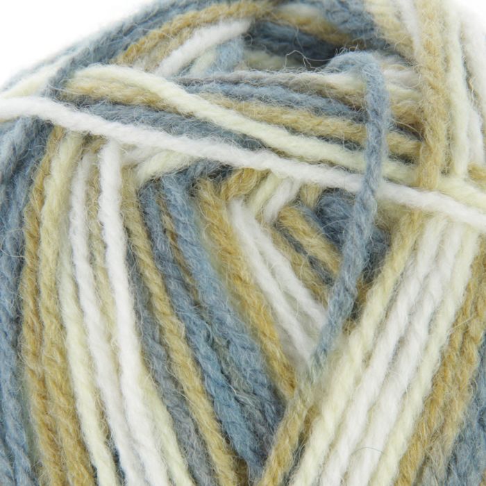 Пряжа "Подмосковная" 50% шерсть, 50% акрил 250м/100гр (4178, секционный)