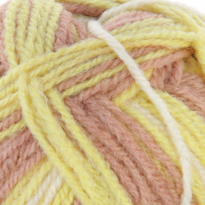 Пряжа "Подмосковная" 50% шерсть, 50% акрил 250м/100гр (7212, принт)